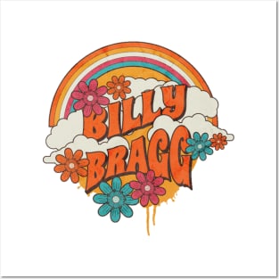 Retro Rainbow - Billy Bragg Posters and Art